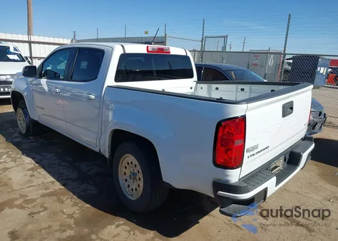 2022 Chevrolet Colorado 2Wd Short Box Lt z USA, uszkodzony, nr VIN 1GCGSCEN7N1120491